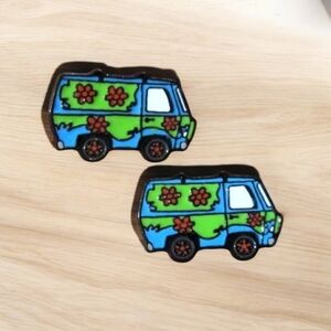 ✨️2 for $15✨️ NEW Scooby Doo Mystery Machine Van Stud Earrings‎